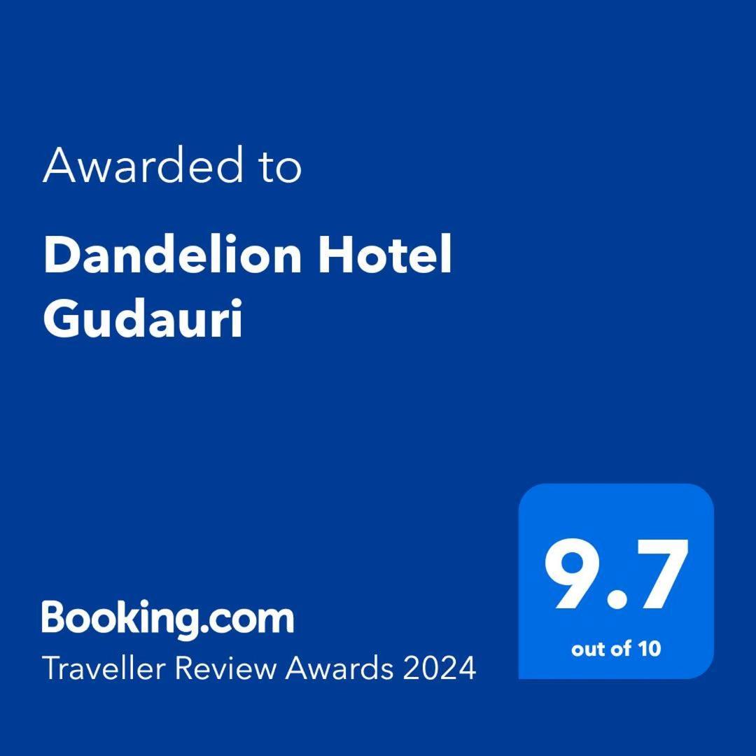 Dandelion Hotel Gudauri Ganisi Exterior foto